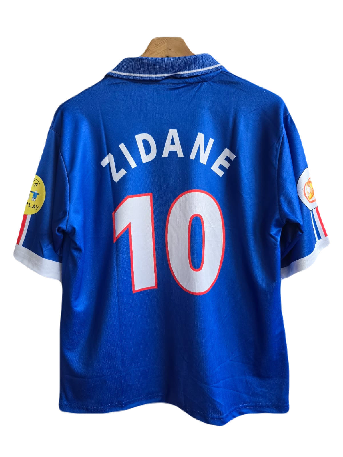 France 2000-01 home jersey Zidane Five Sleeve - P1335