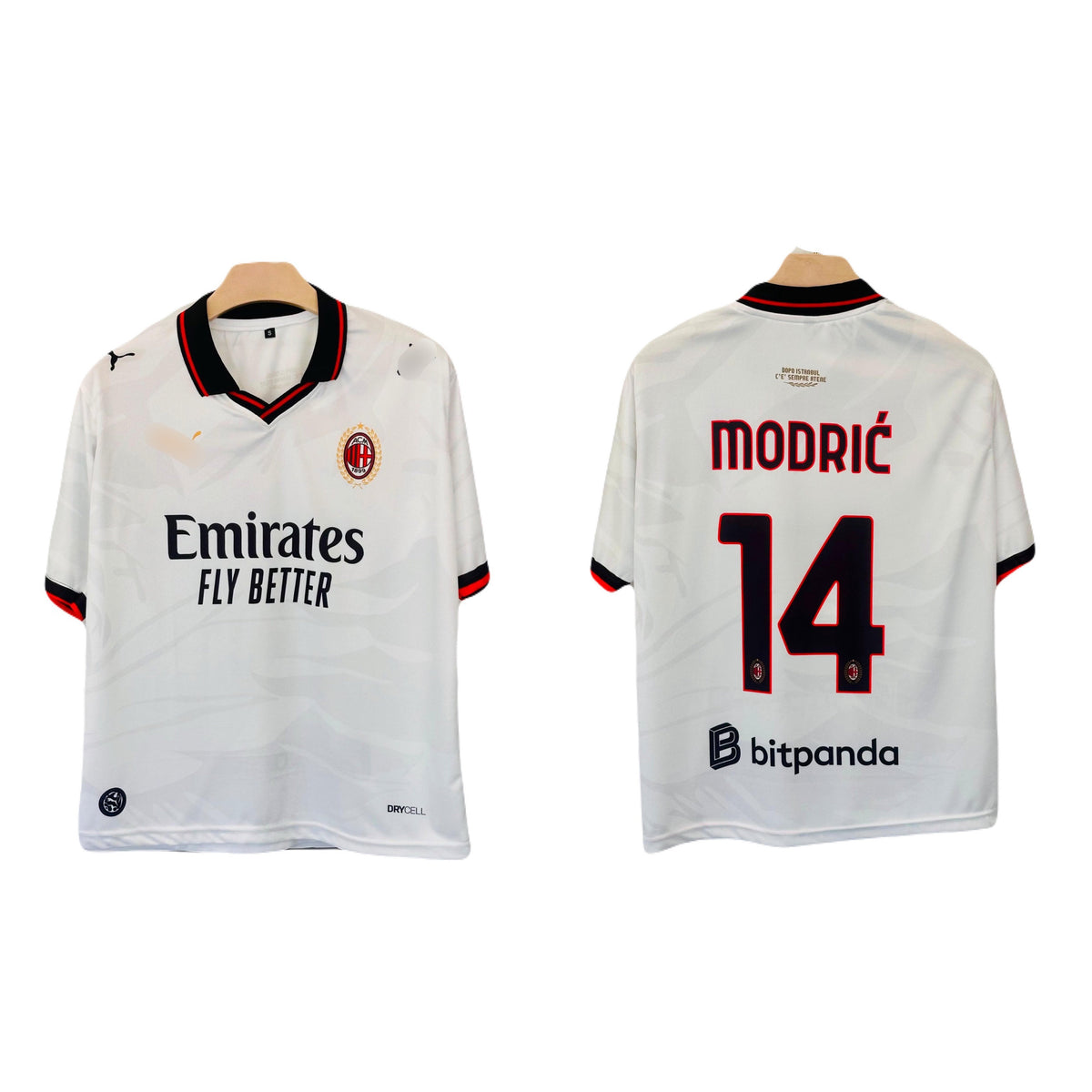 Modric Ac Milan 2026-27 Away Five Sleeve Collar Sublimation jersey P2643 | BMG STORE