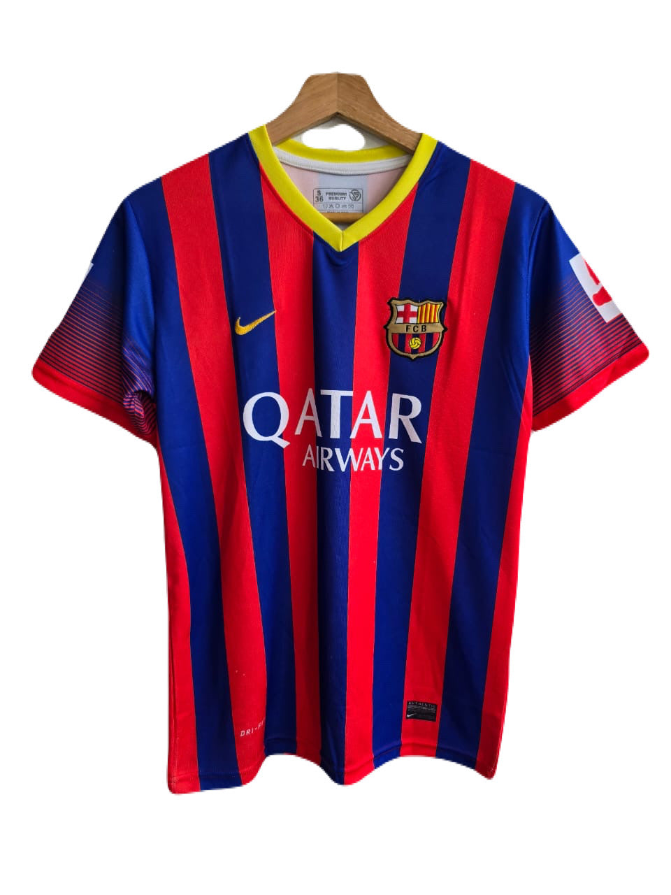 Barcelona 2013/14 Home jersey neymar half sleeve  - ms retro store