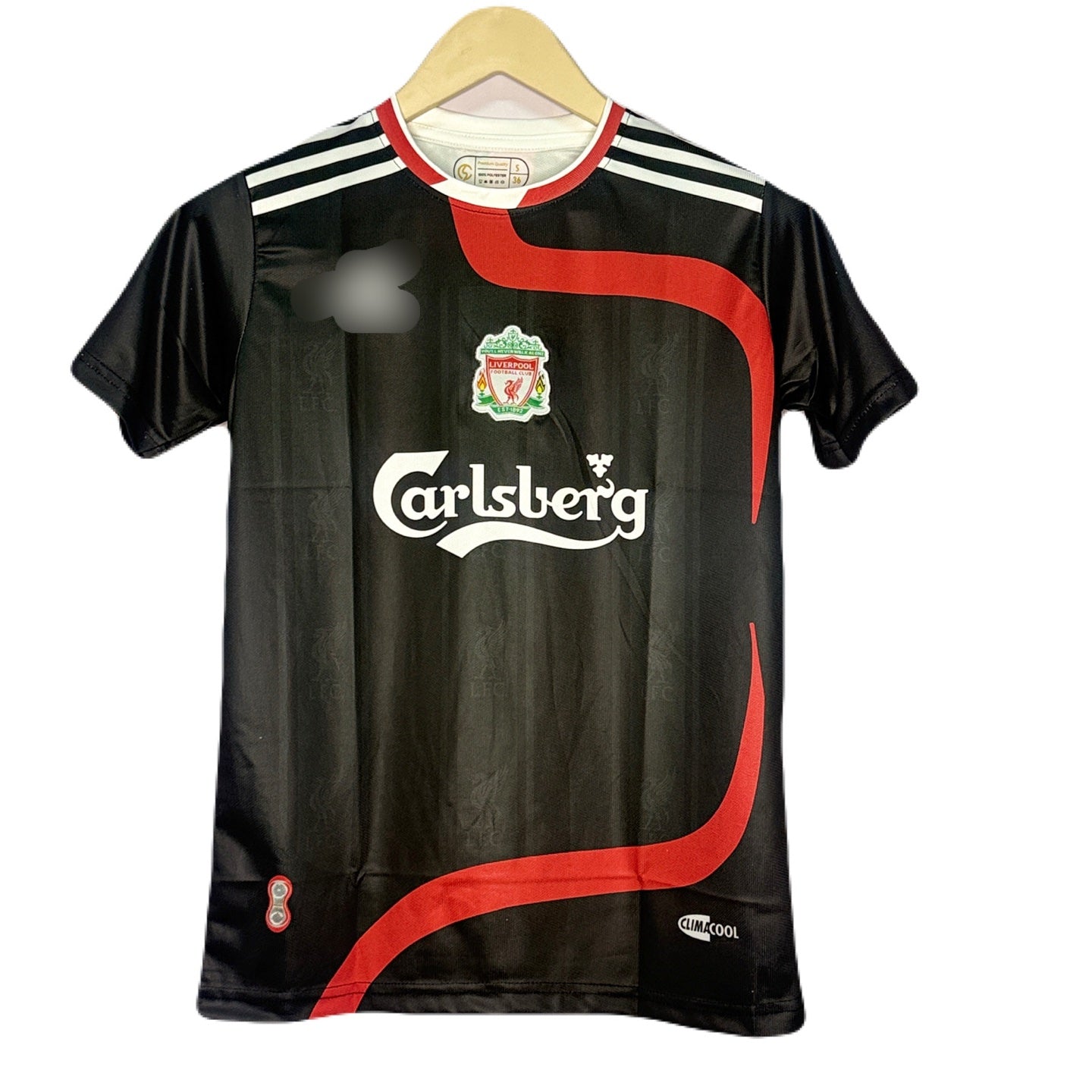 Liverpool 2007-08 Third Kit  Gerrard Half Sleeve - P1304