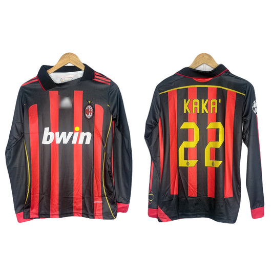 Ac Milan 2006-07 Home Kit Kaka Full Sleeve - P301 bmg store