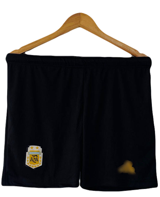 Argentina Embroidery black shorts - P1586