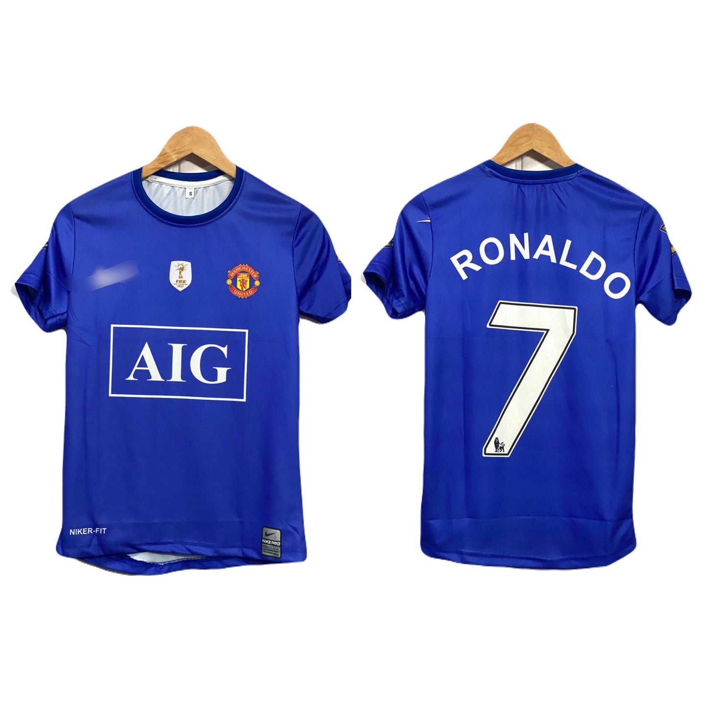 Best Retro jersey 2022 Manchester United P628 Third kit Ronaldo Half sleeve