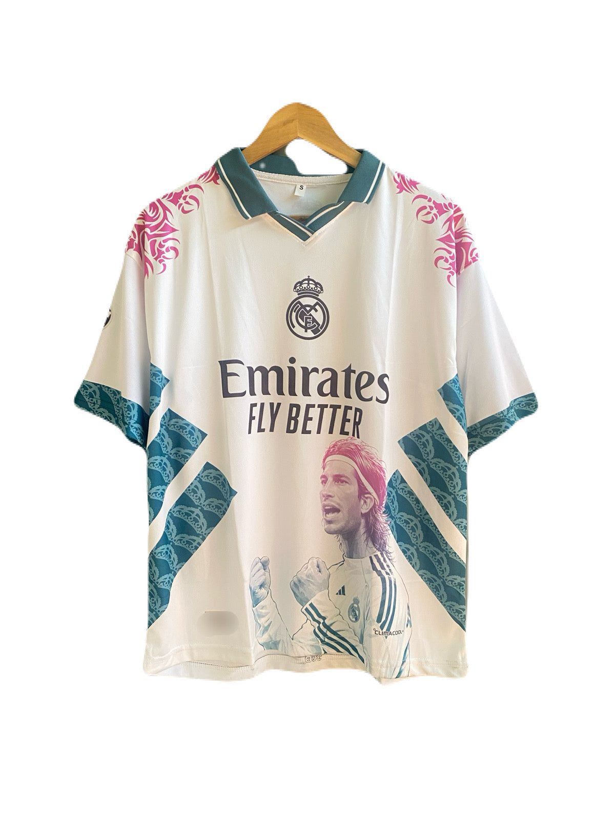 Sergio Ramos Real Madrid Special Edition Five Sleeve Collar Jersey - P2829 | BMG STORE