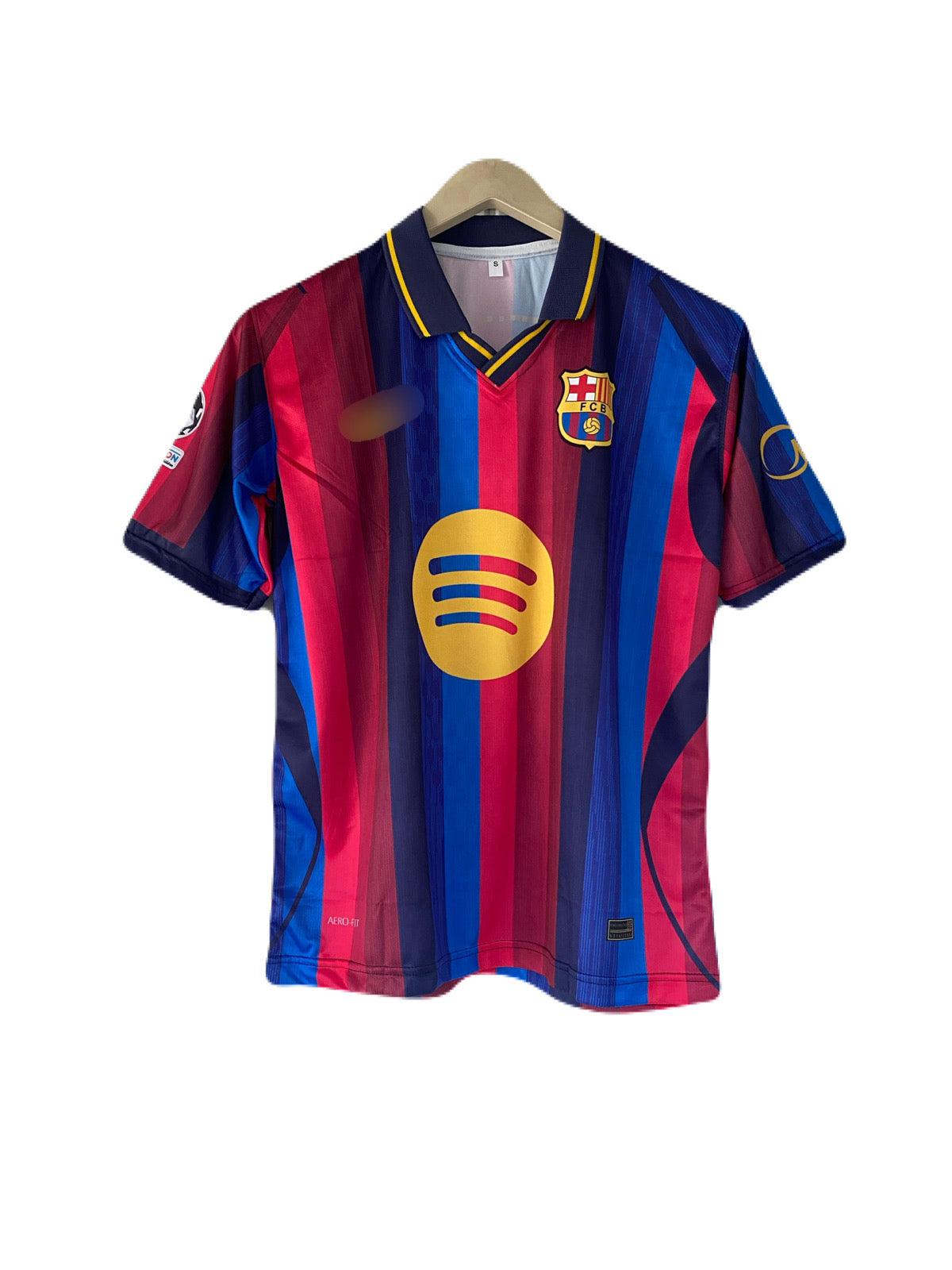 Pedri Barcelona 2026/27 Home  Five sleeve Collar Sublimation jersey -P2541 | BMG STORE
