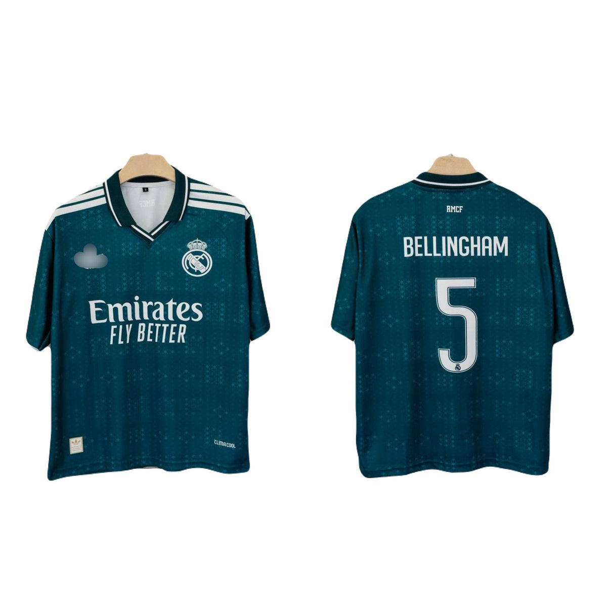 Bellingham Real Madrid 2026-27 Away Five Sleeve collar Sublimation jersey - P2783 | BMG STORE
