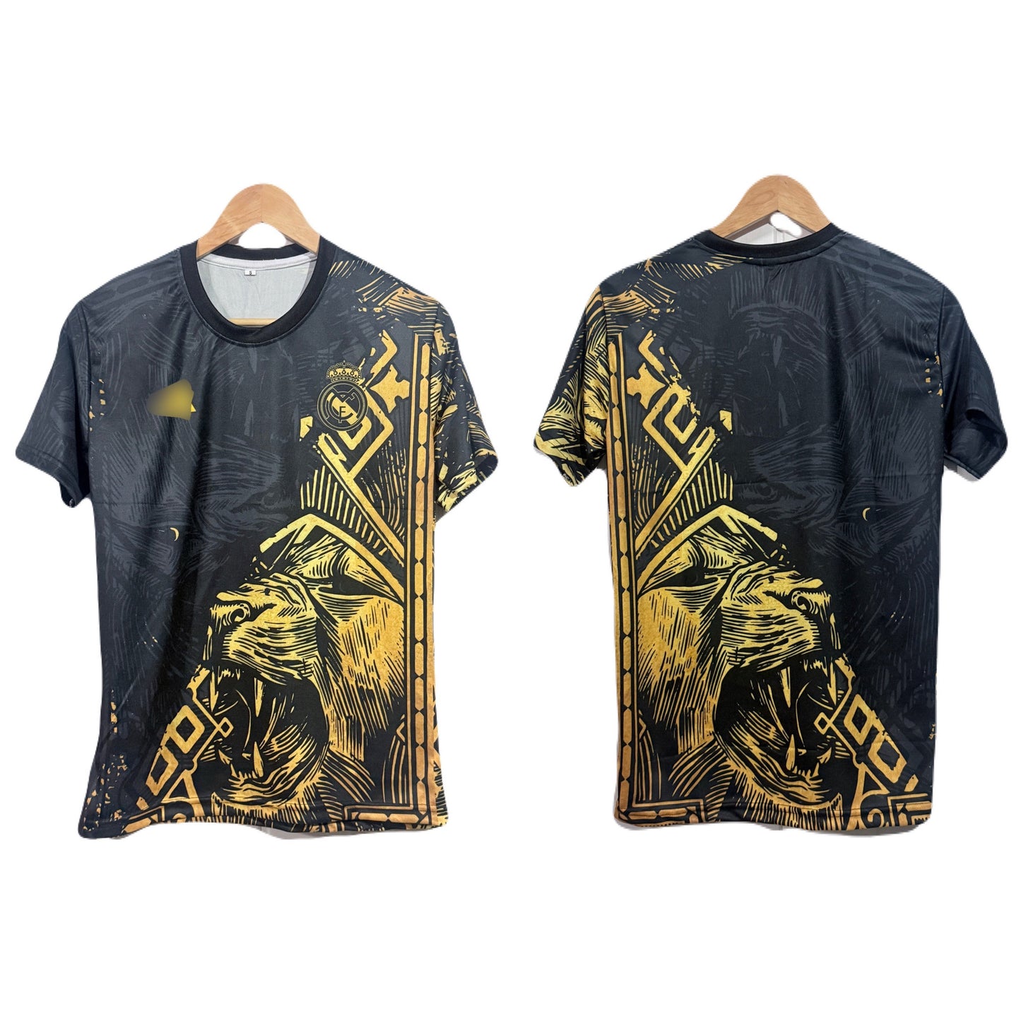 Real Madrid 2025-26 Golden Lion edition Half Sleeve - bmg store