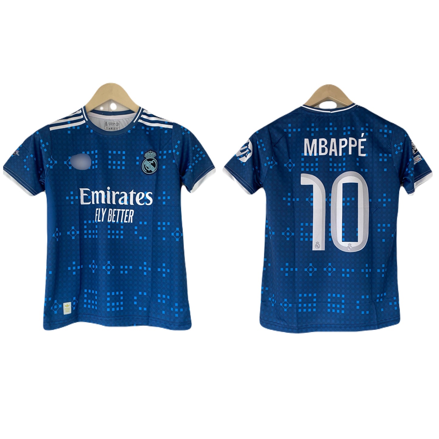 Mbappe Real madrid new season away kit Half sleeve embroidery jersey - P2148