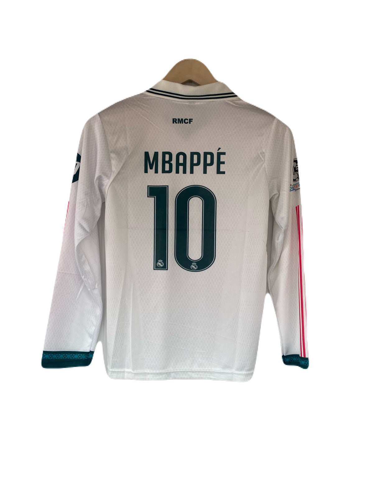 Mbappe Real Madrid 2026-27 home Jersey Full Sleeve Collar Sublimtion -P2532 | BMG STORE
