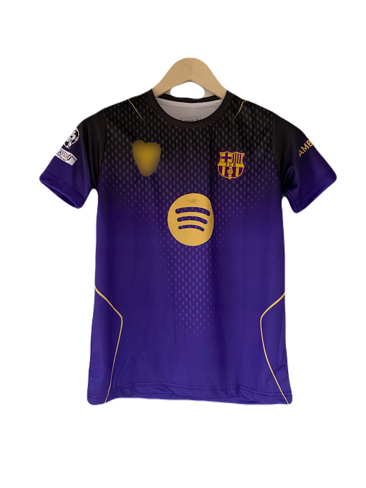 Yamal Barcelona Embroidery half sleeve - P2095