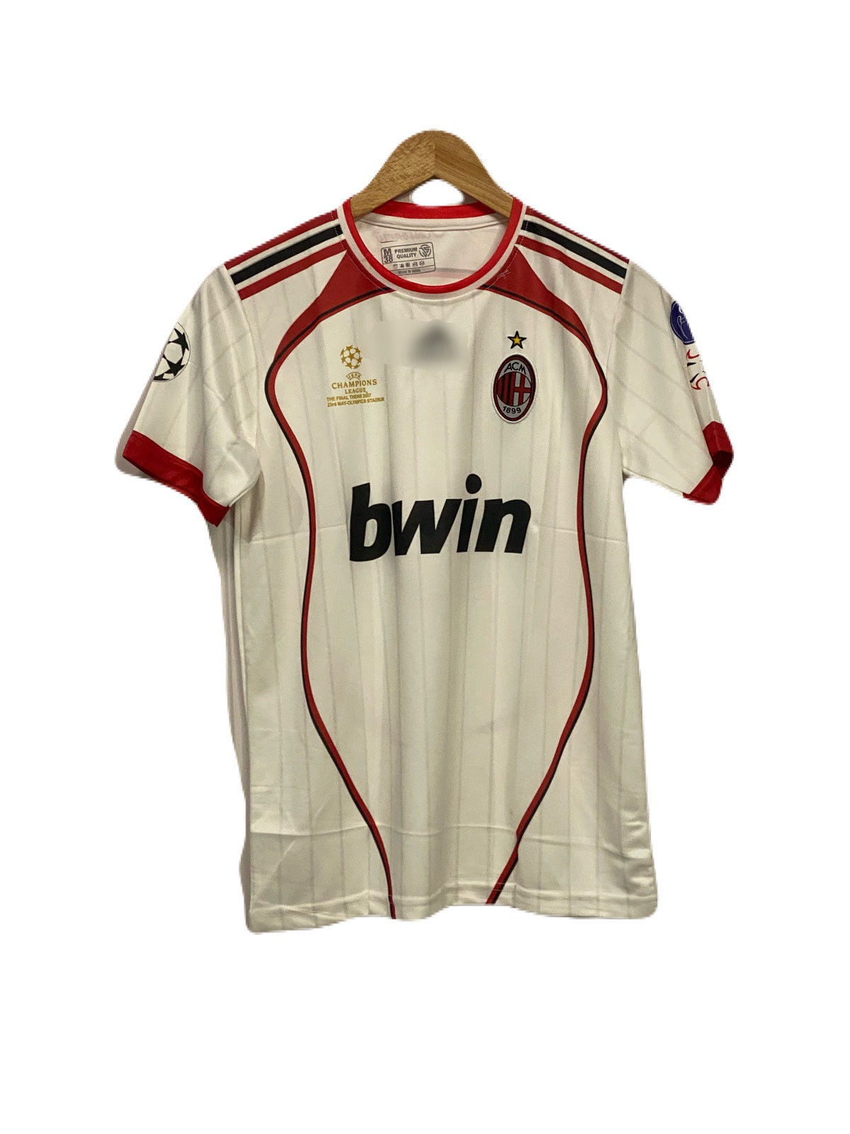 Ac Milan 2006-07 Away kit Maldini Half sleeve Embroidery - P113 - bmg store