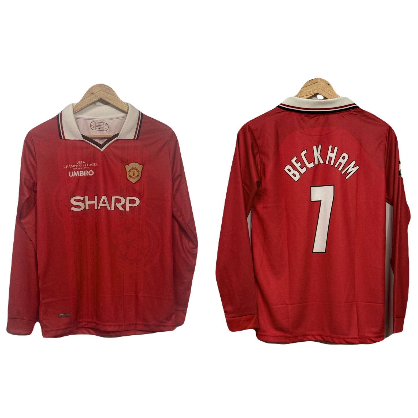 Manchester United 1998-99 Kit Beckham Full Sleeve - P637  bmg store