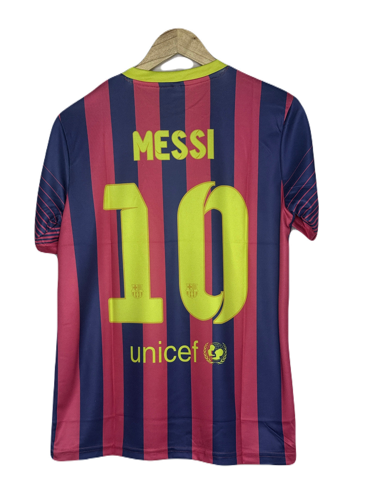 Fc Barcelona 2013-14 Home Kit Messi Half Sleeve - P871 bmg store