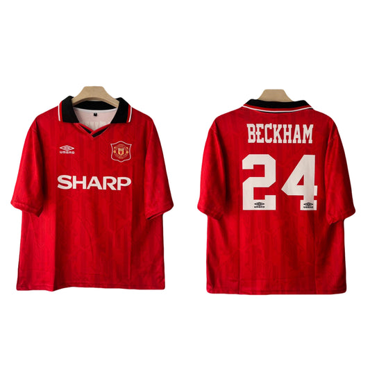 Manchester united 1994-96 Home jersey Beckham P891 - bmg store