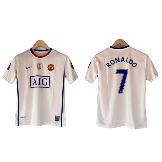 Ronaldo Manchester United 2008/09 Away Half Sleeve Sublimation Jersey P367 | BMG STORE