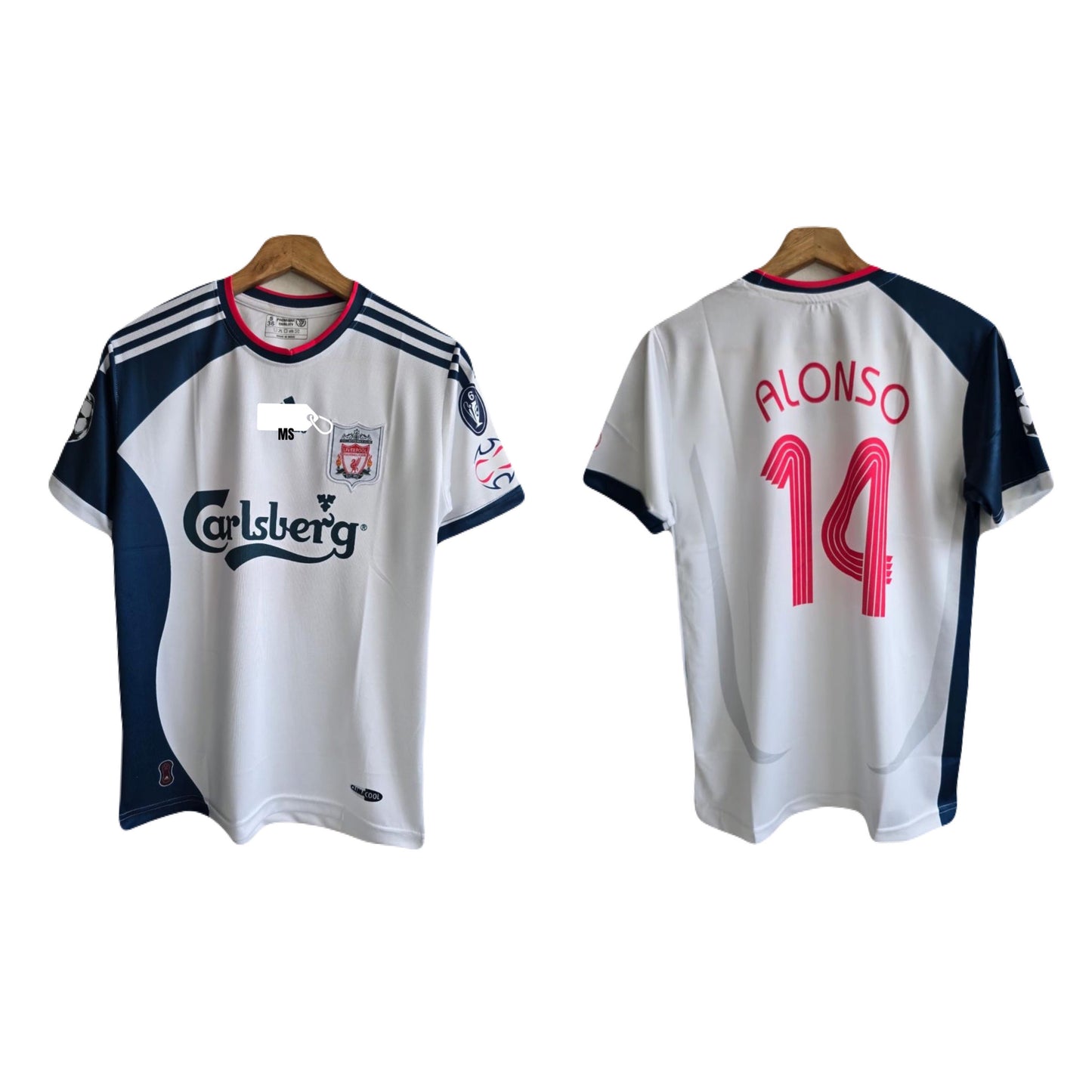 Liverpool 2006/07 away jersey alonso P328