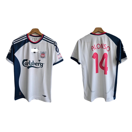 Liverpool 2006/07 away jersey alonso P328