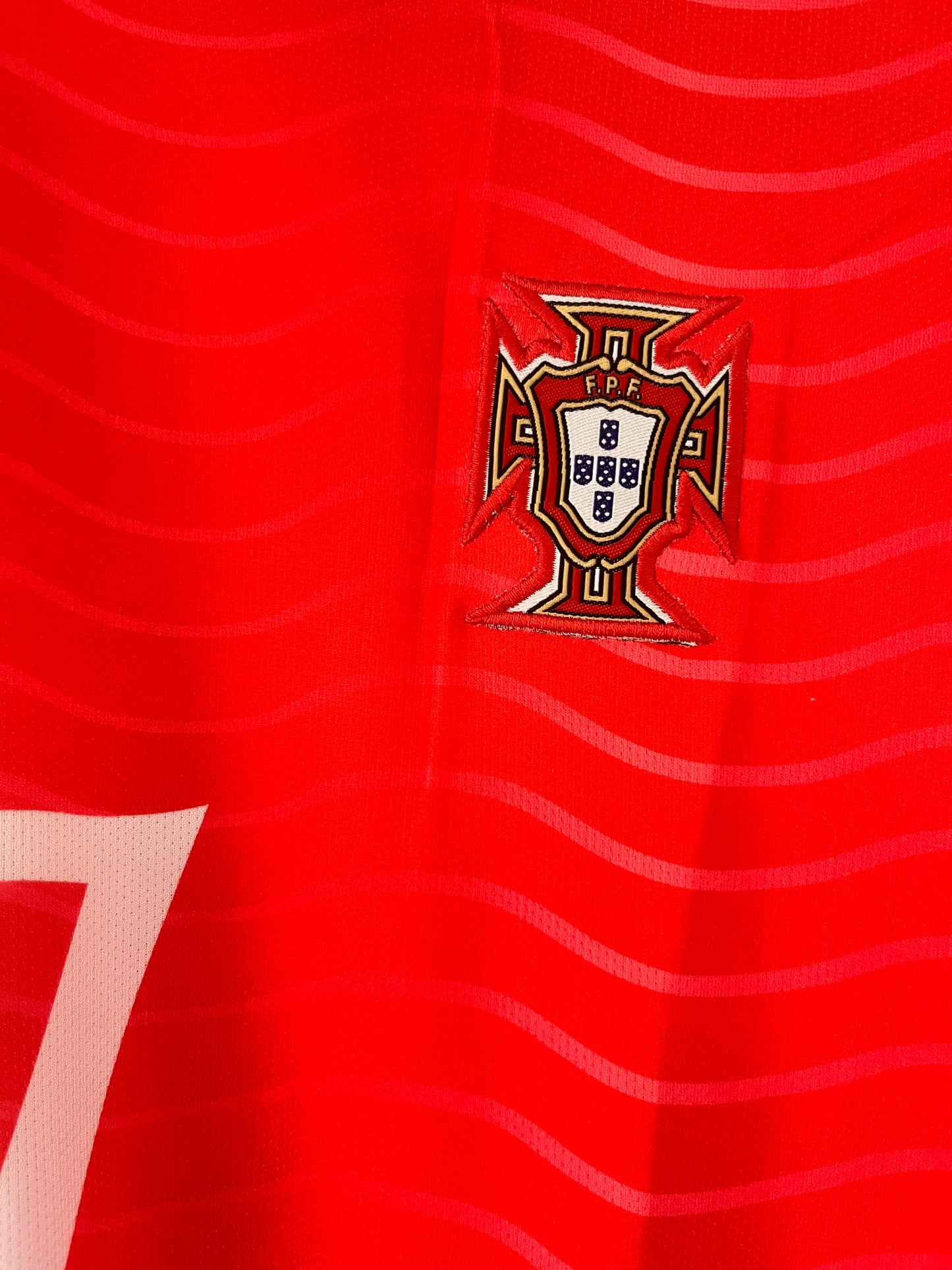Ronaldo Portugal Home 2026 Five sleeve Embroidery Jersey - P2043