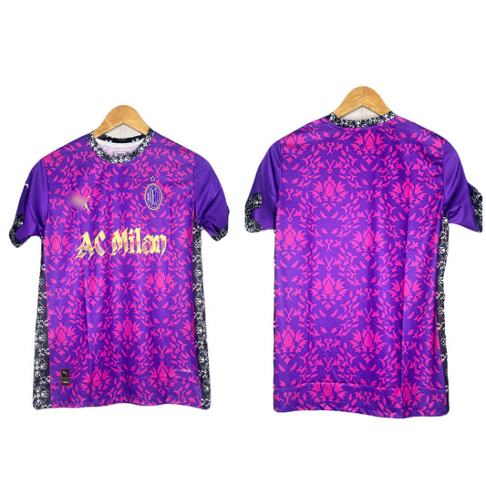 Ac Milan Purple Edition Kit Plain Half Sleeve - P432 bmg store