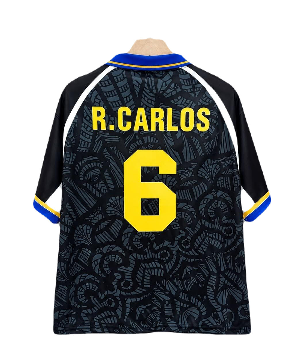 Roberto Carlos 
Inter Milan Five Sleeve Collar Jersey P2679 | BMG STORE