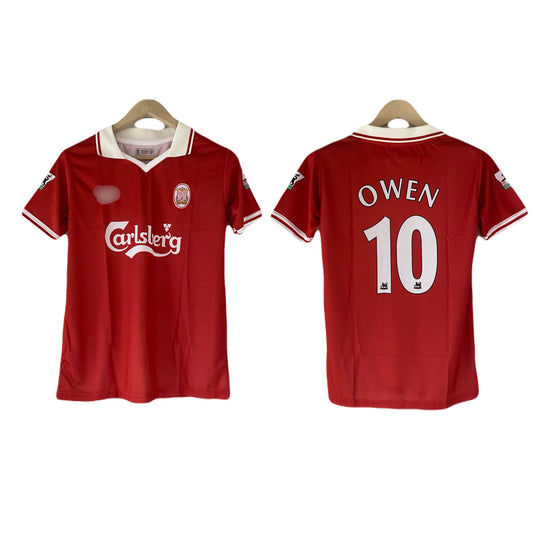 Owen Liverpool collar type half sleeve embroidery jersey - P2098
