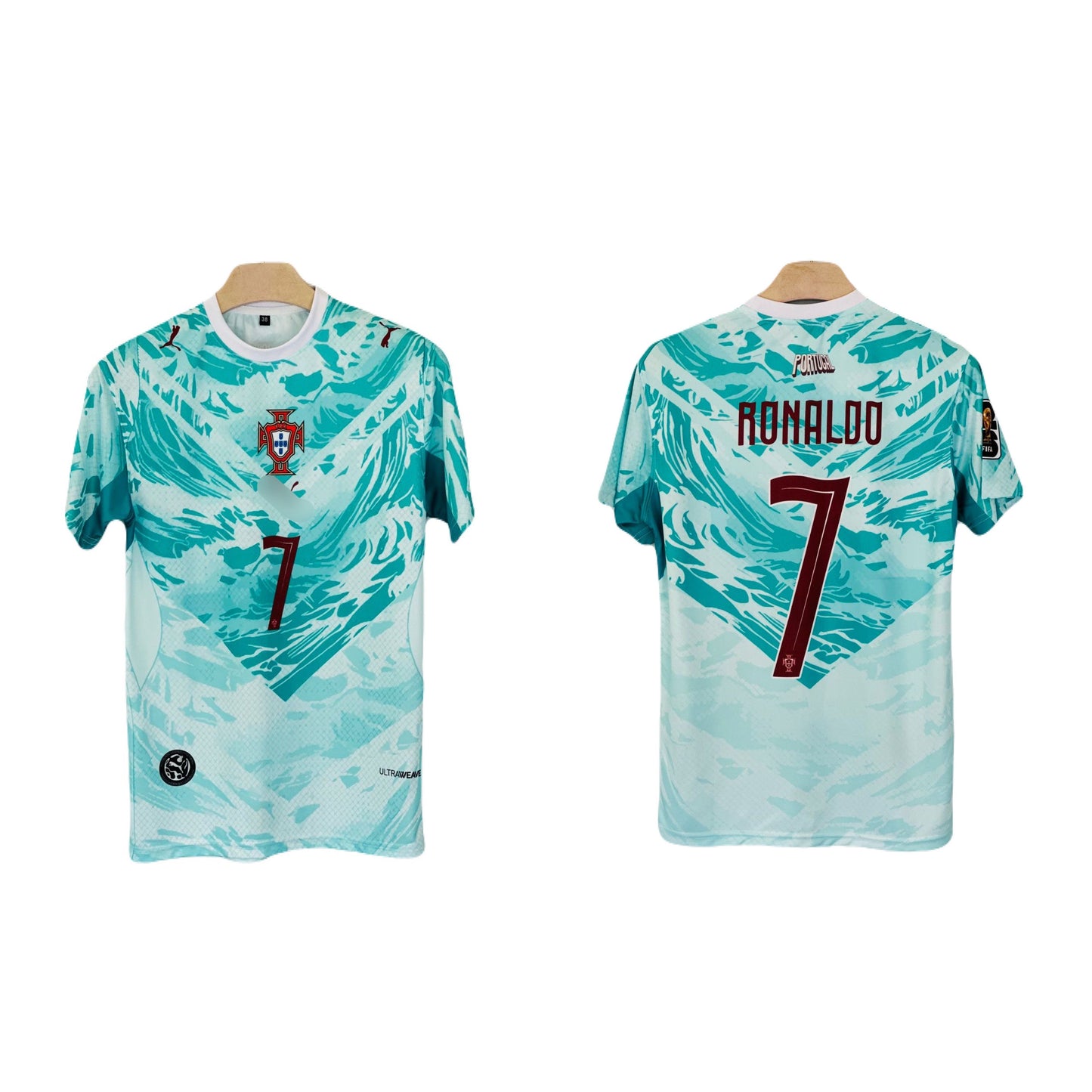 ronaldo Portugal 2026 World Cup Away Half Sleeve Sublimation kit  -