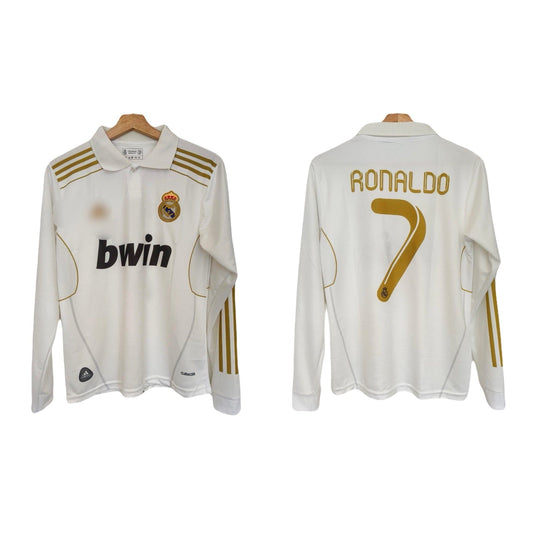 Best retro jersey Realmadrid 2011/12 home jersey Ronaldo full sleeve P30