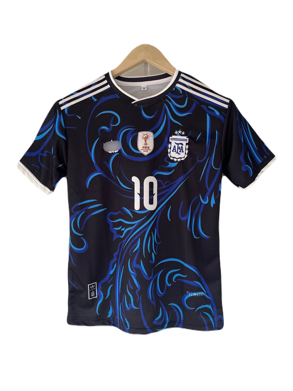 Messi  Argentina 2026 Worldcup Away Half Sleeve Jersey -