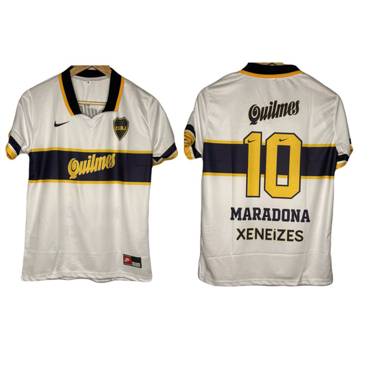 Boca juniors 1996-97 Away  Kit Maradona Half Sleeve - P1509