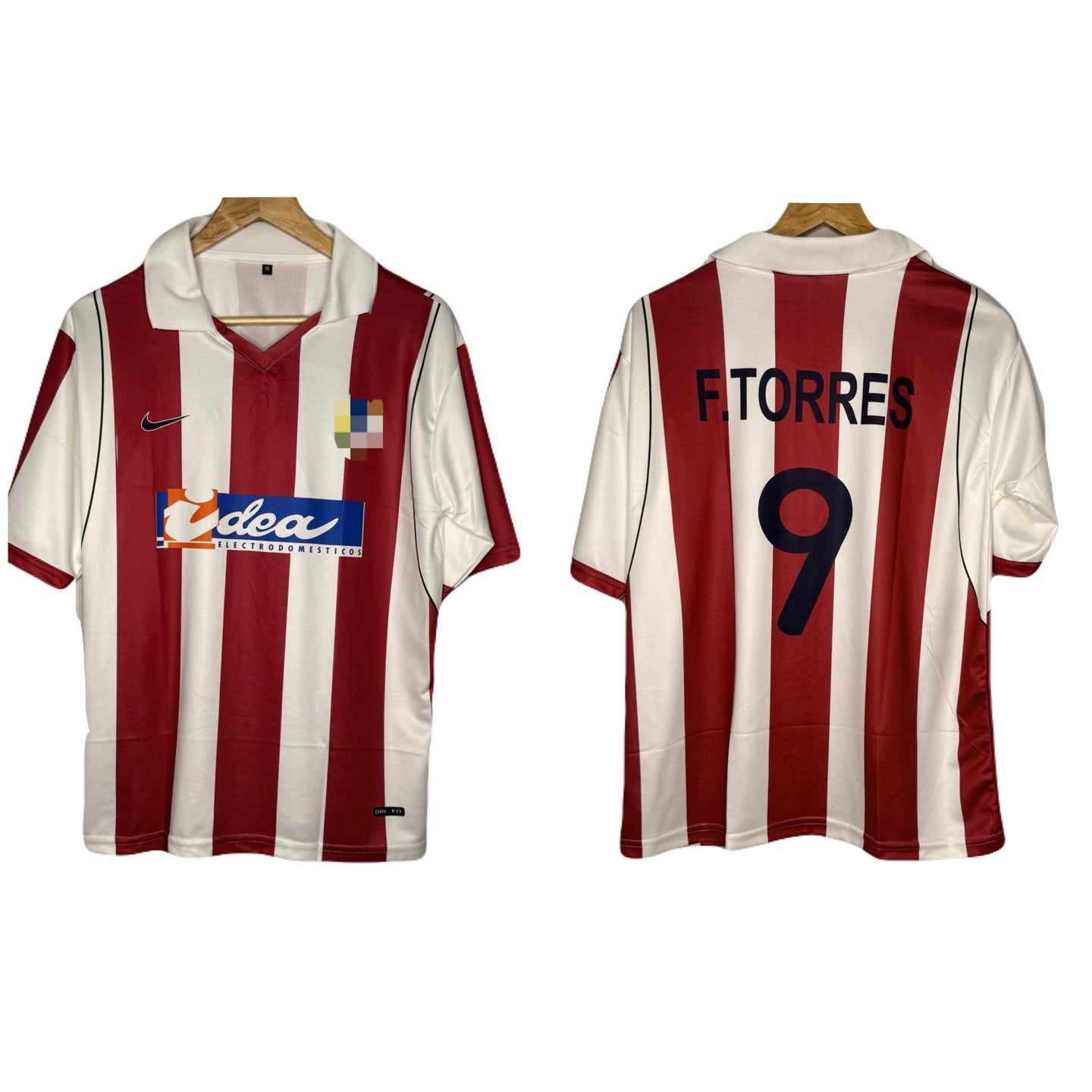 Atletico Madrid 2001-02 Home Kit F.Torres Five Sleeve -P855  bmg store