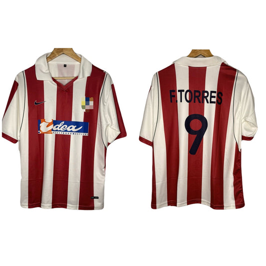 Atletico Madrid 2001-02 Home Kit F.Torres Five Sleeve -P855  bmg store
