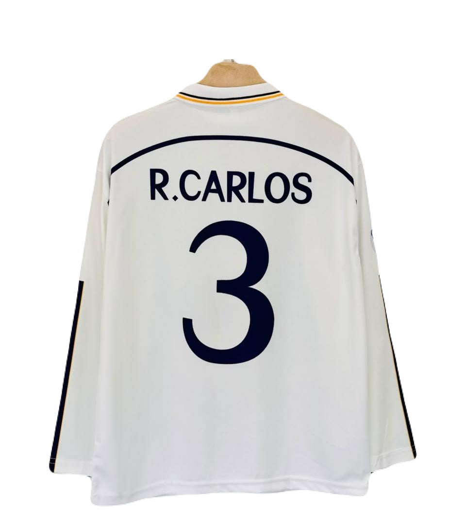 Robaerto Carlos Real Madrid 2026-27 Home Full sleeve Collar Sublimtion - P2693 | BMG STORE