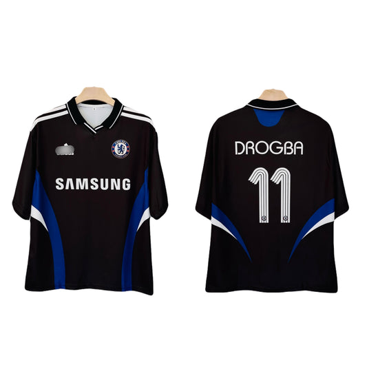 Drogba chelsea Third Kit  Sublimation Five Sleeve Collar jersey - P2735 | BMG STORE