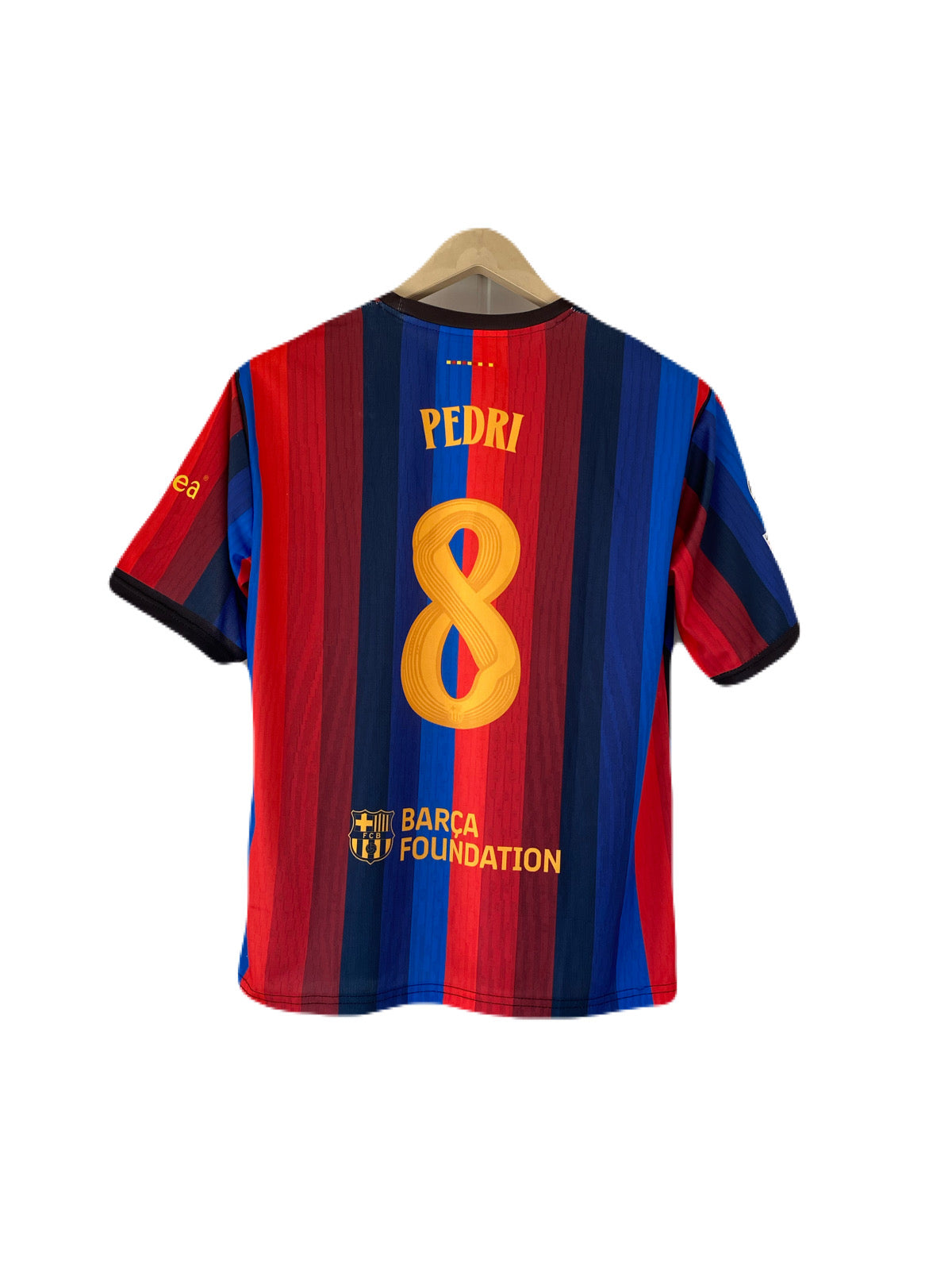 Pedri Barcelona 2026/27 Home Five Sleeve Embroidery Jersey - P2492 | BMG STORE