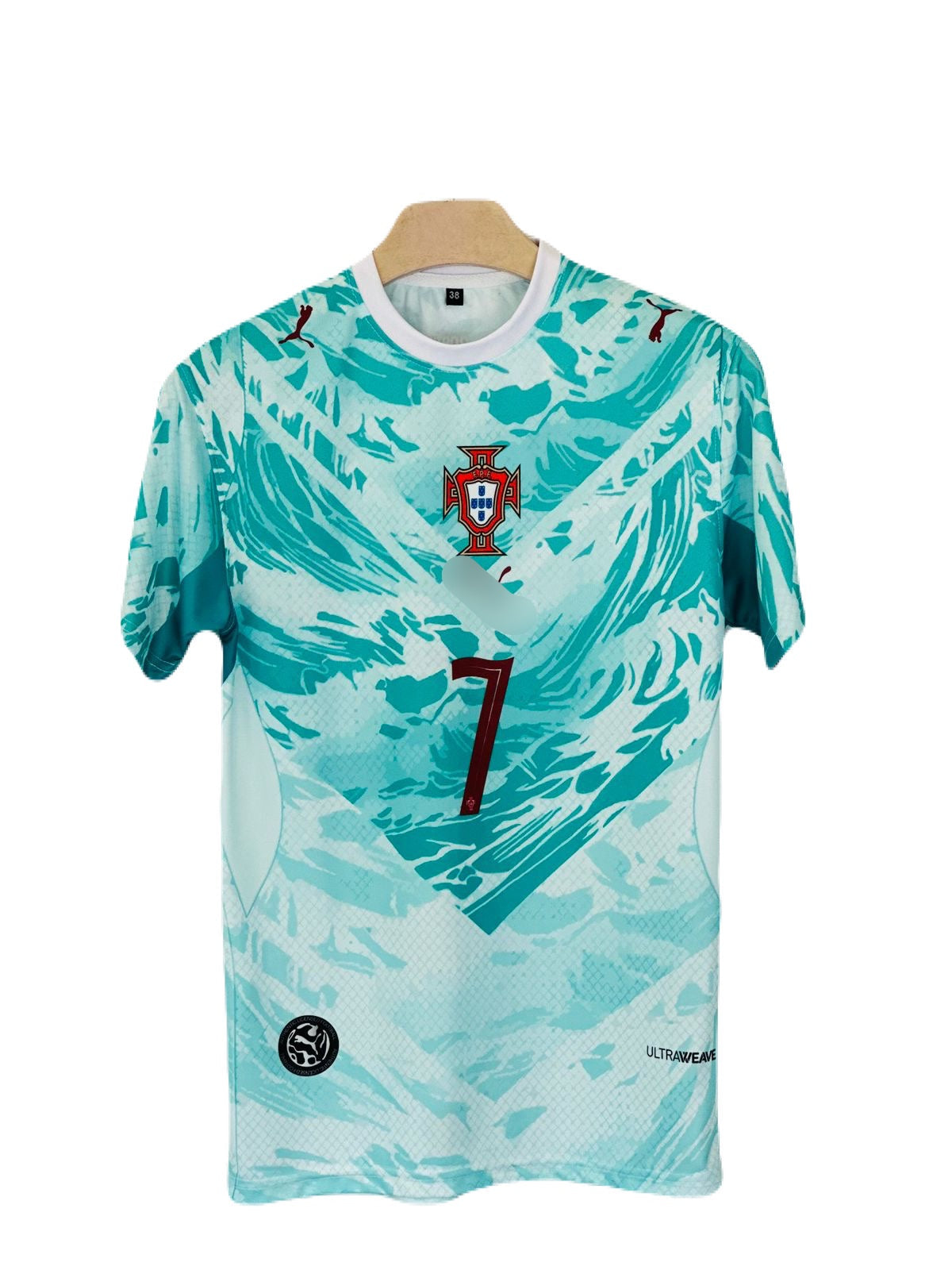 Portugal 2026 World Cup Away ronaldo Half Sleeve Sublimation kit  - P1697 Ms Retro Store