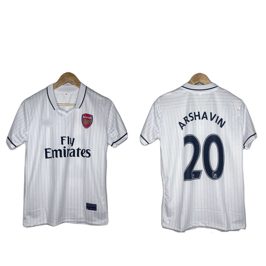 Arsenal Fc 2009-10 Third Kit Arshavin Half Sleeve