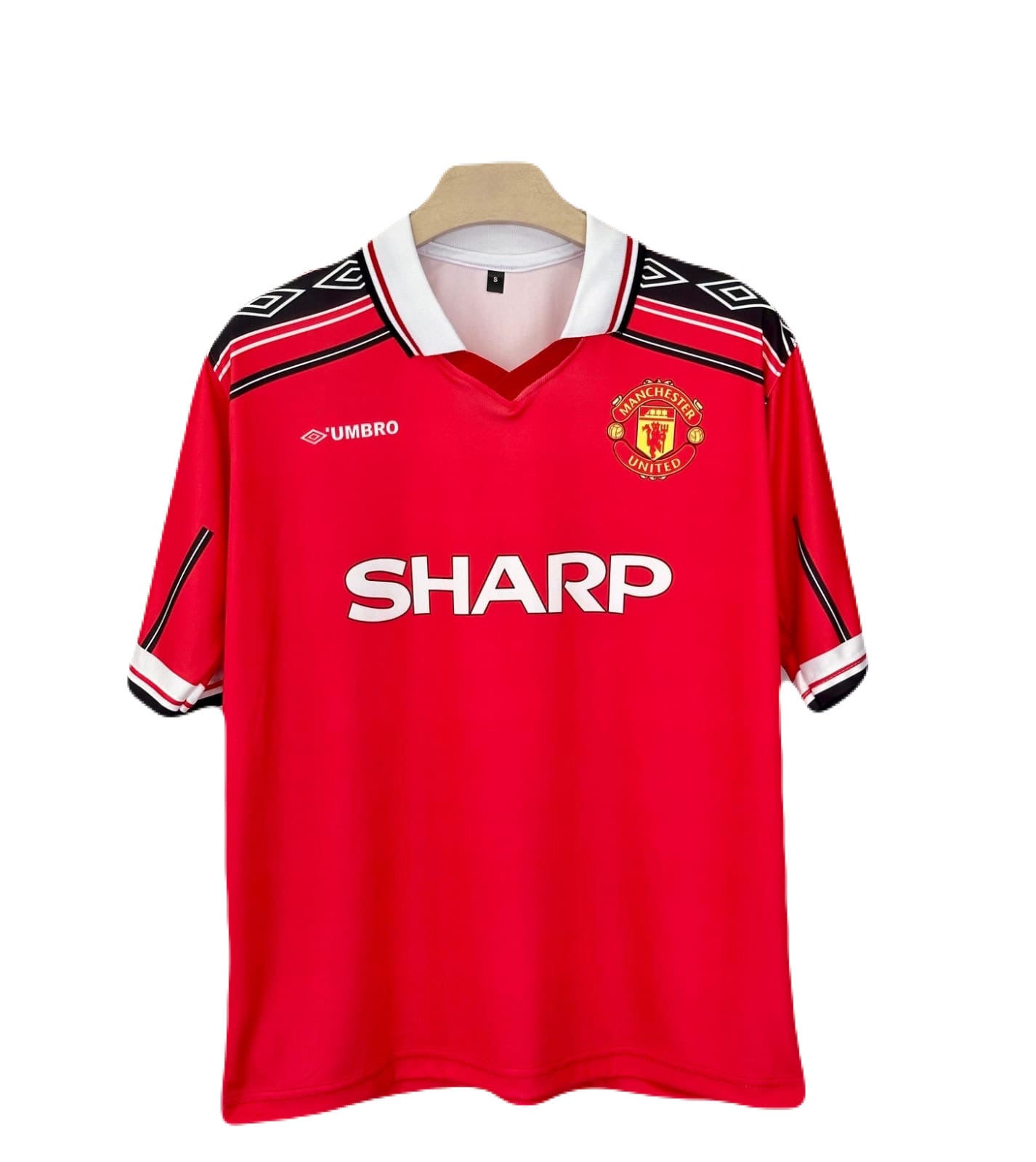 Manchester United Fc 1998-99 Home kit Beckham Five sleeve P764 bmg store