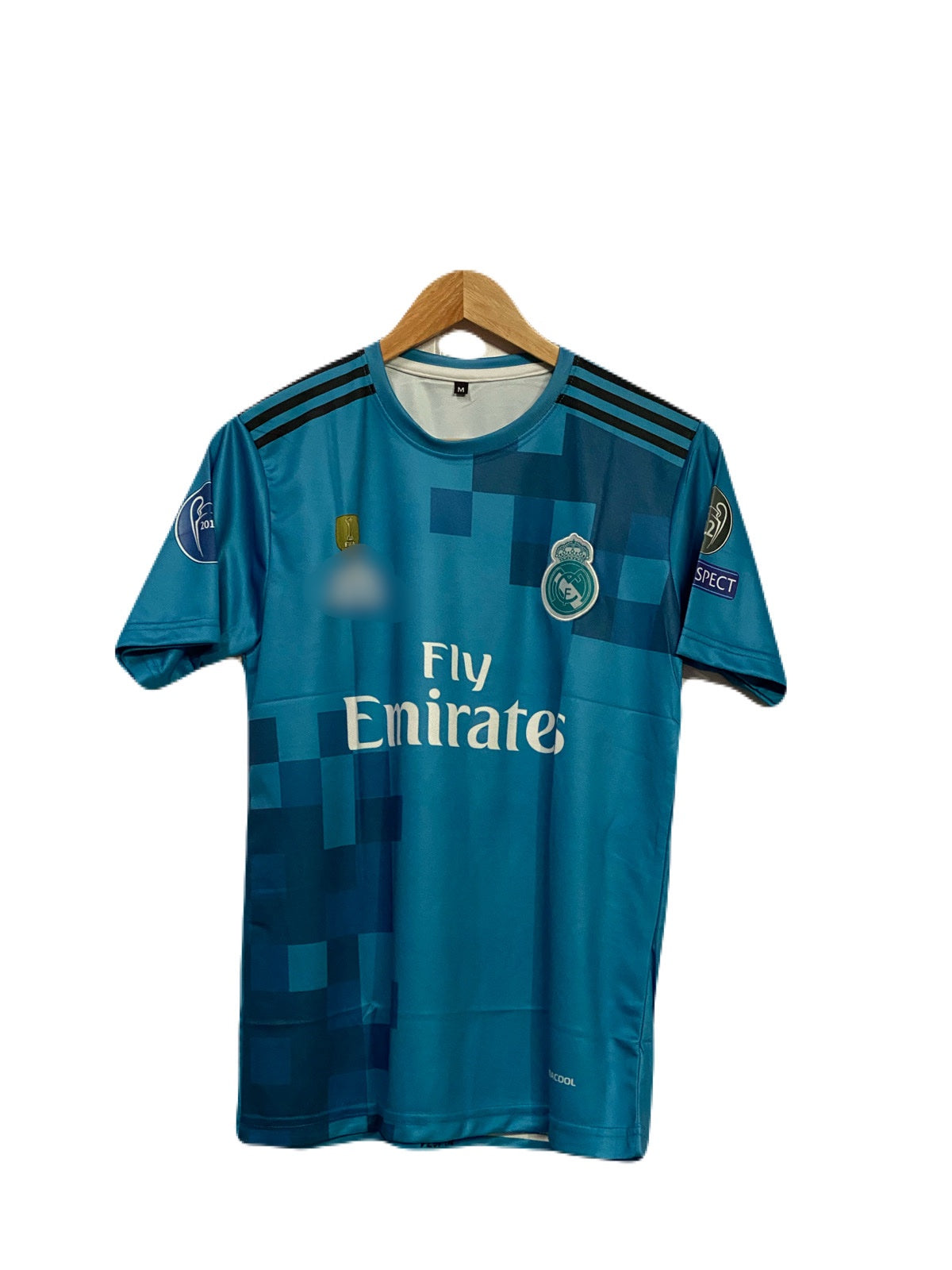 Best Retro jersey 2017/18 EMBROIDERY Realmadrid third kit Ronaldo P183 - ms retro store