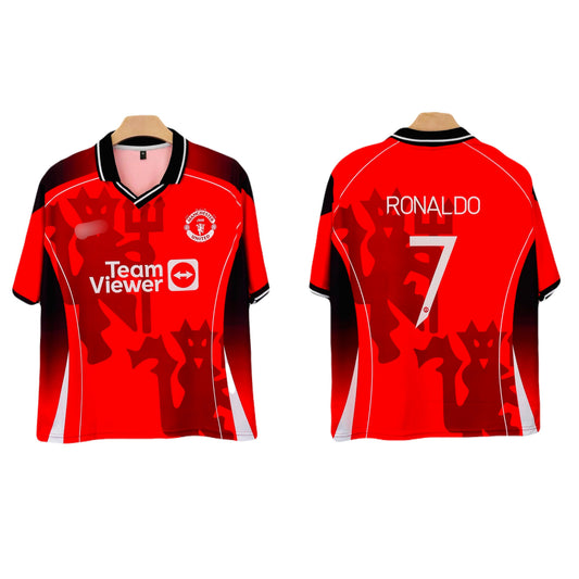 Ronaldo Man United Special Edition Five Sleeve collar Sublimation Jersey P2644 | BMG STORE
