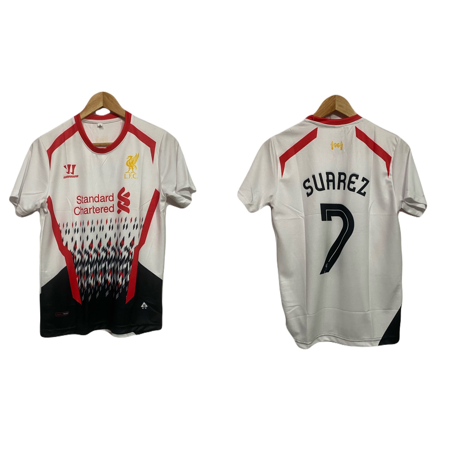 Liverpool 2013-14 Away Suarez Retro - P32