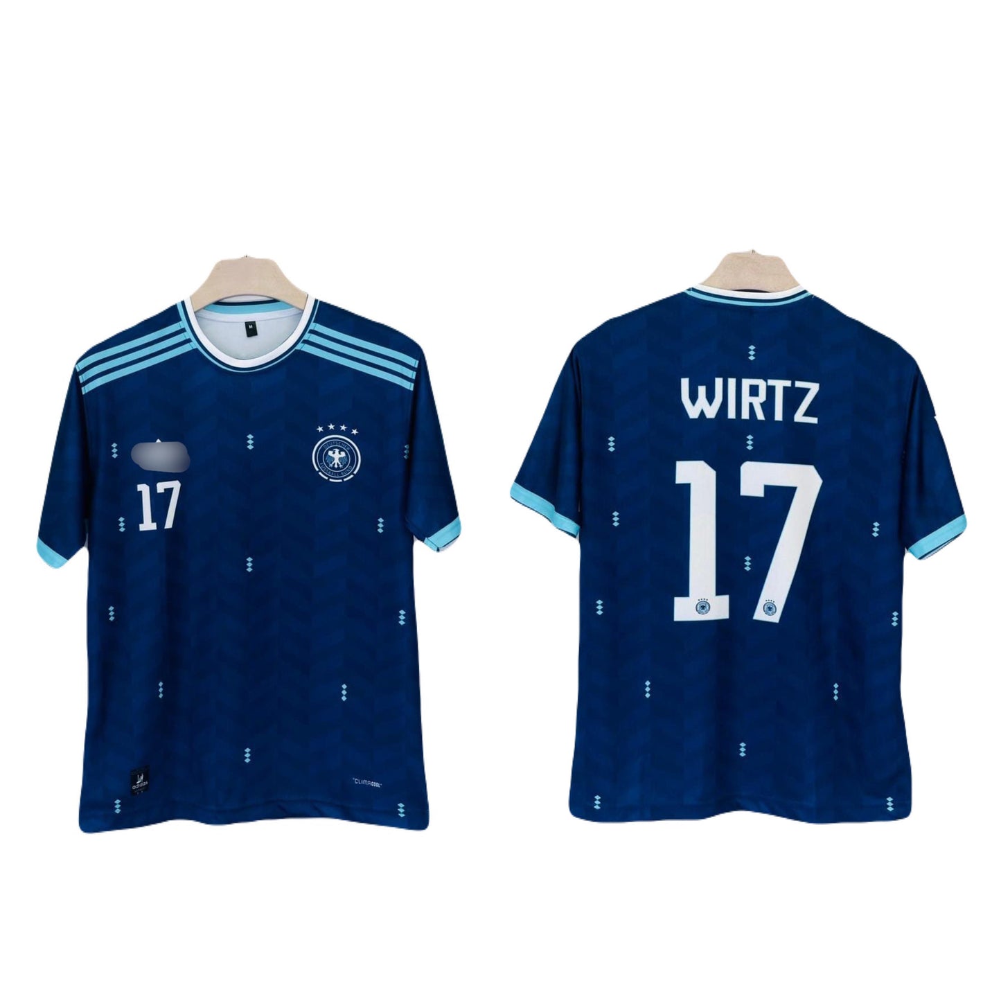 Germany 2026 World Cup Away wirtz Half Sleeve Sublimation Jersey - P1415 Ms Retro Store