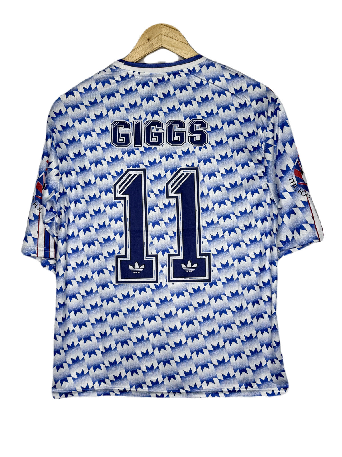 Manchester United 1990-92 Away Kit Giggs Five Sleeve - bmg store