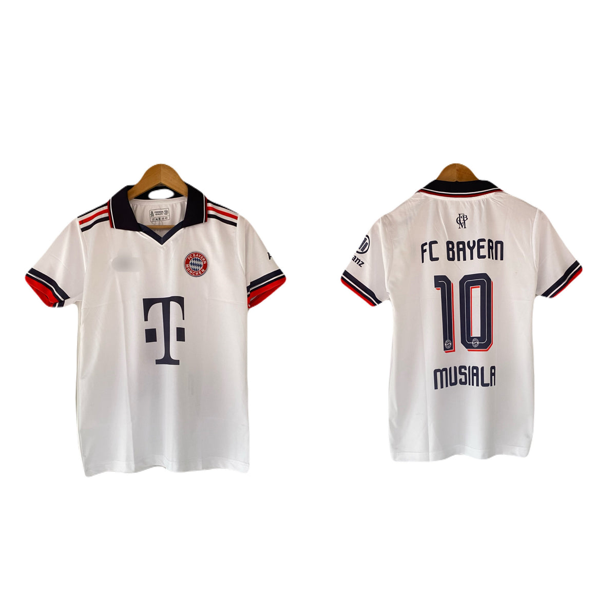 Musiala Bayern Munich 2026-27 Away Half sleeve Collar embroidery - P2796 | BMG STORE