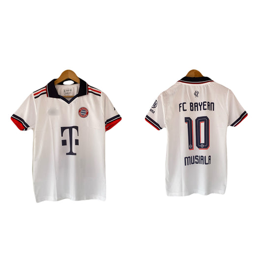 Musiala Bayern Munich 2026-27 Away Half sleeve Collar embroidery - P2796 | BMG STORE