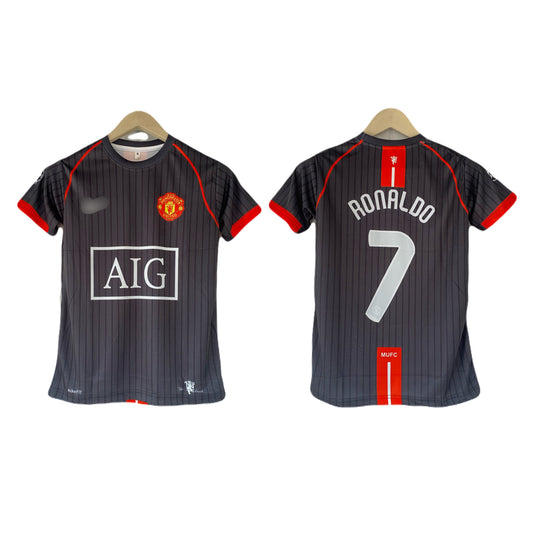 Ronaldo manchester united third Kit Half Sleeve sublimation - P2155