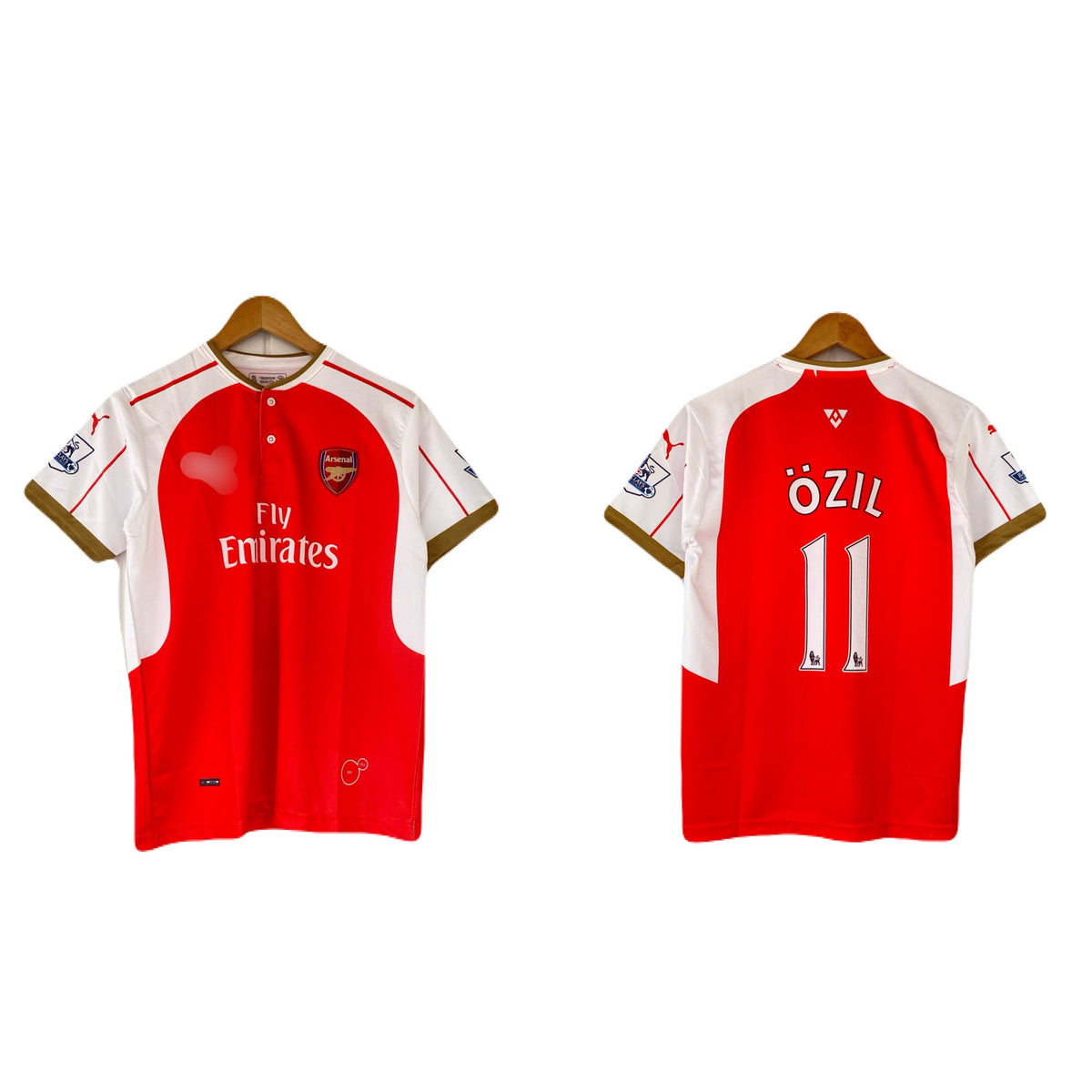 Ozil Arsenal 2015/16 Home Half Sleeve Embroidery Jersey P2798 | BMG STORE