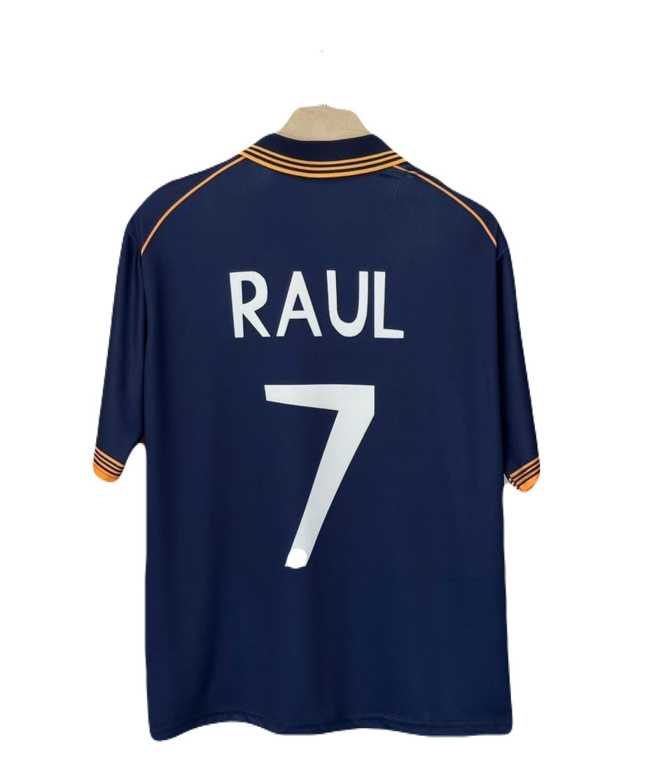 Real Madrid 1998-99 Third kit Raul Five sleeve - P680 bmg store
