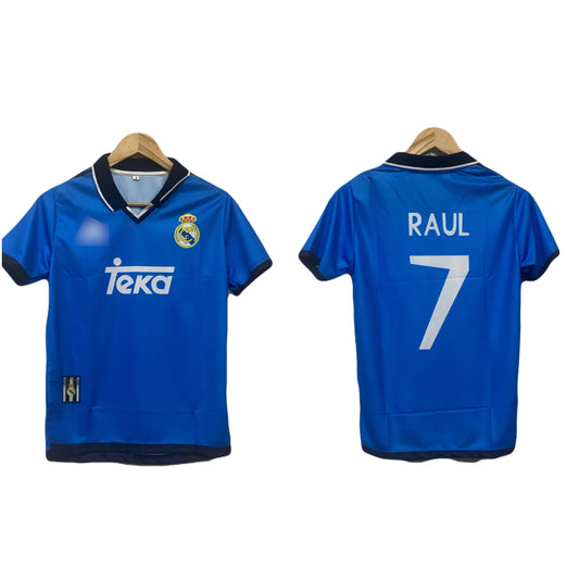 Real Madrid 1999-00 Third kit Raul Half sleeve P513 - bmg store