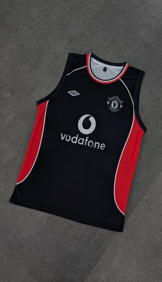Manchester united beckham sleevless bibs sublimation -P1659