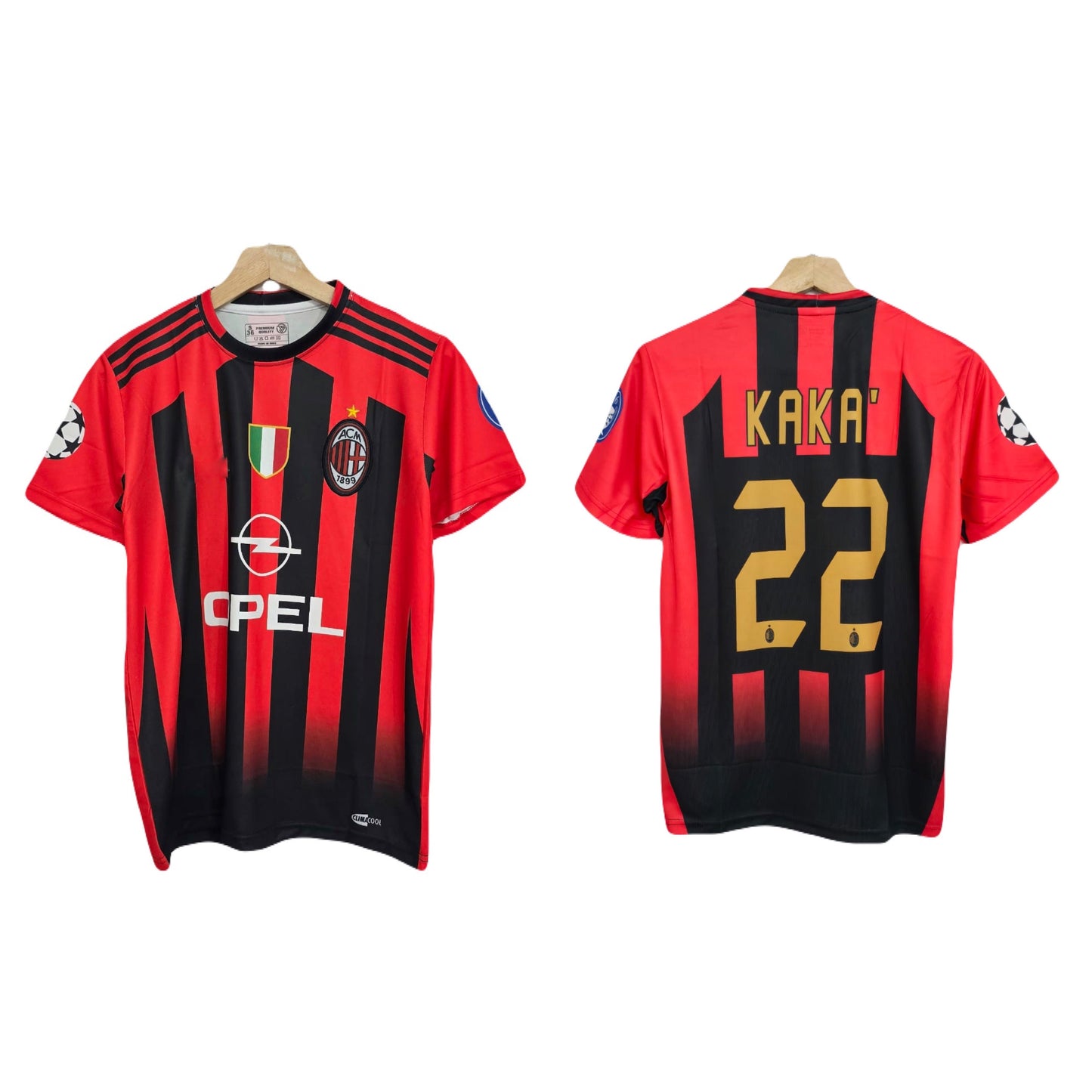 Ac milan 2004/05 home jersey kaka - 772 bmg store